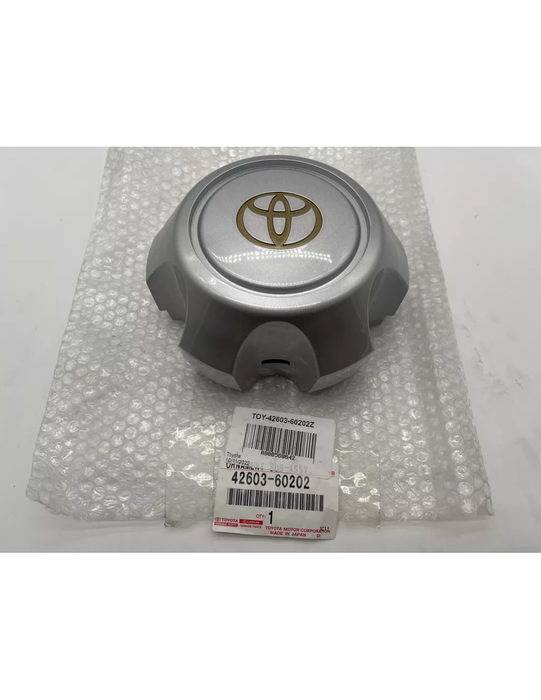 Cache moyeu jante aluminium 16 pouces HDJ80 24s TOYOTA - accessoire