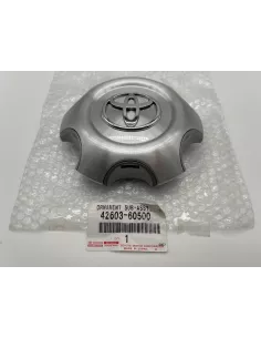 Cache moyeu jante aluminium 6 branches origine Toyota KDJ120 KDJ125