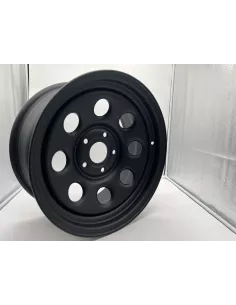 Jante acier Soft8 noire mat 8X17 5X127 Jeep Wrangler JK JL N4-OFFROAD