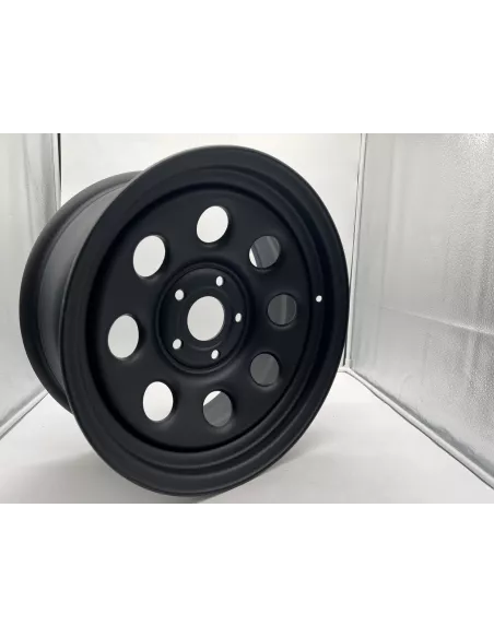 Jante acier Soft8 noire mat 8X17 5X127 Jeep Wrangler JK JL N4-OFFROAD