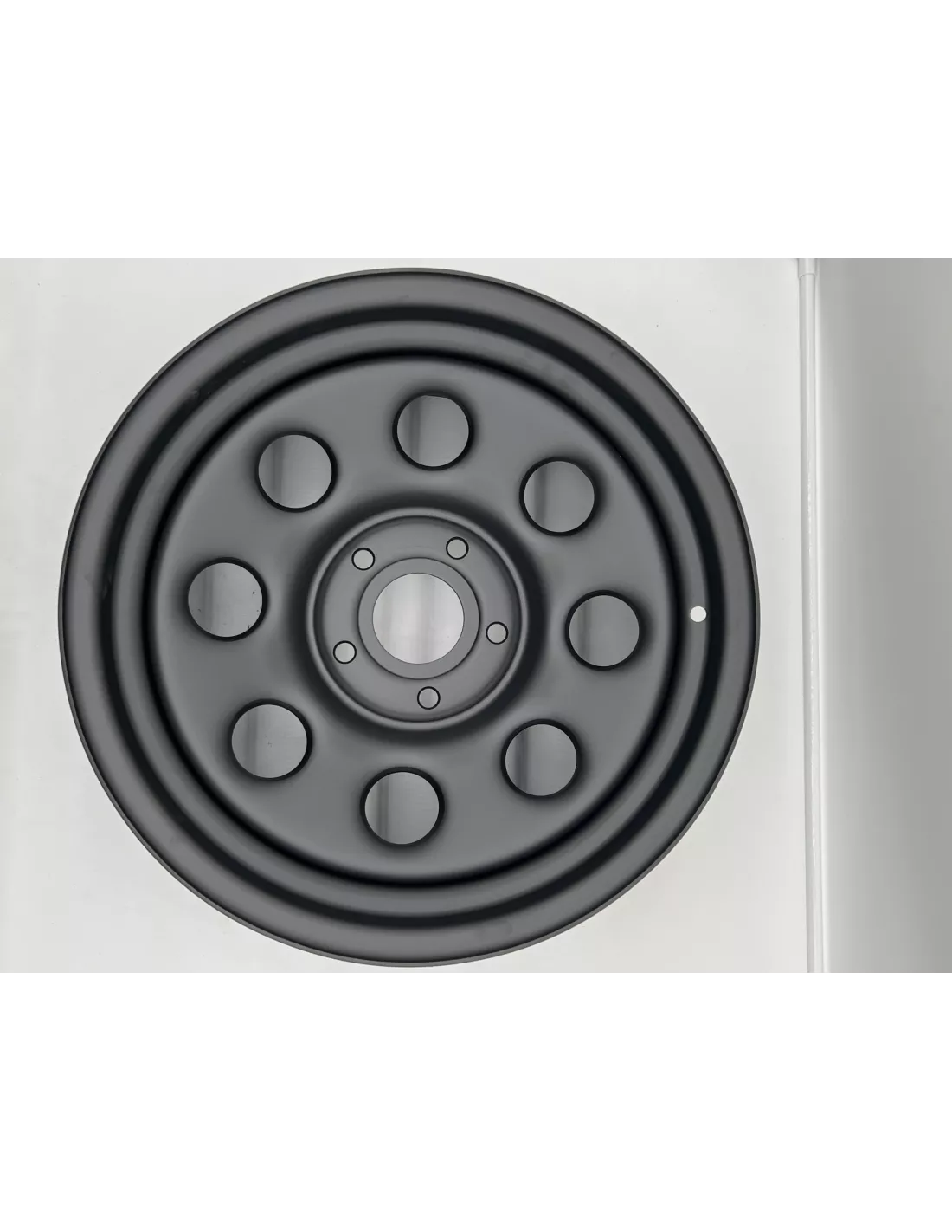 Jante acier Soft8 noire mat 8X17 5X127 Jeep Wrangler JK JL N4-OFFROAD