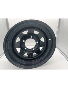 Jante acier Triangular noire 7X15 5x139.7 Suzuki Jimny & Samurai