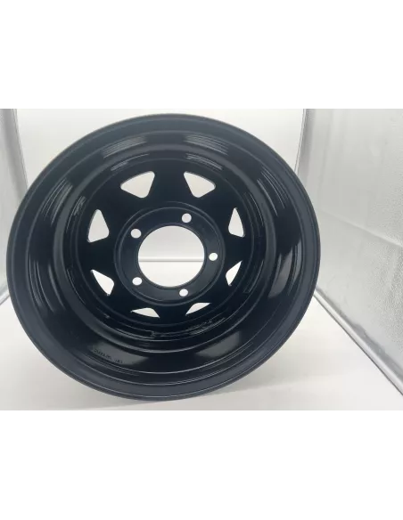 Jante acier Triangular noire 7X15 5x139.7 Suzuki Jimny & Samurai