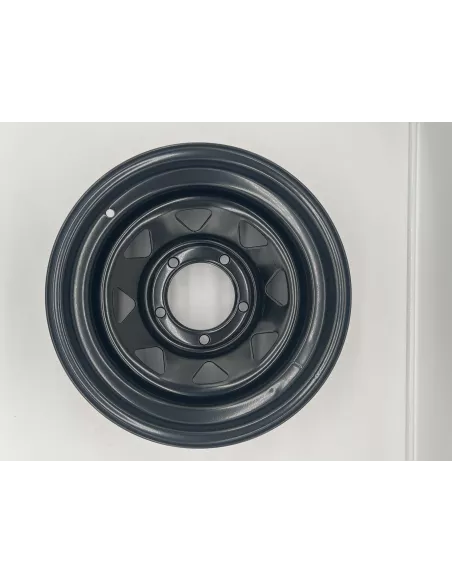 Jante acier Triangular noire 7X15 5x139.7 Suzuki Jimny & Samurai