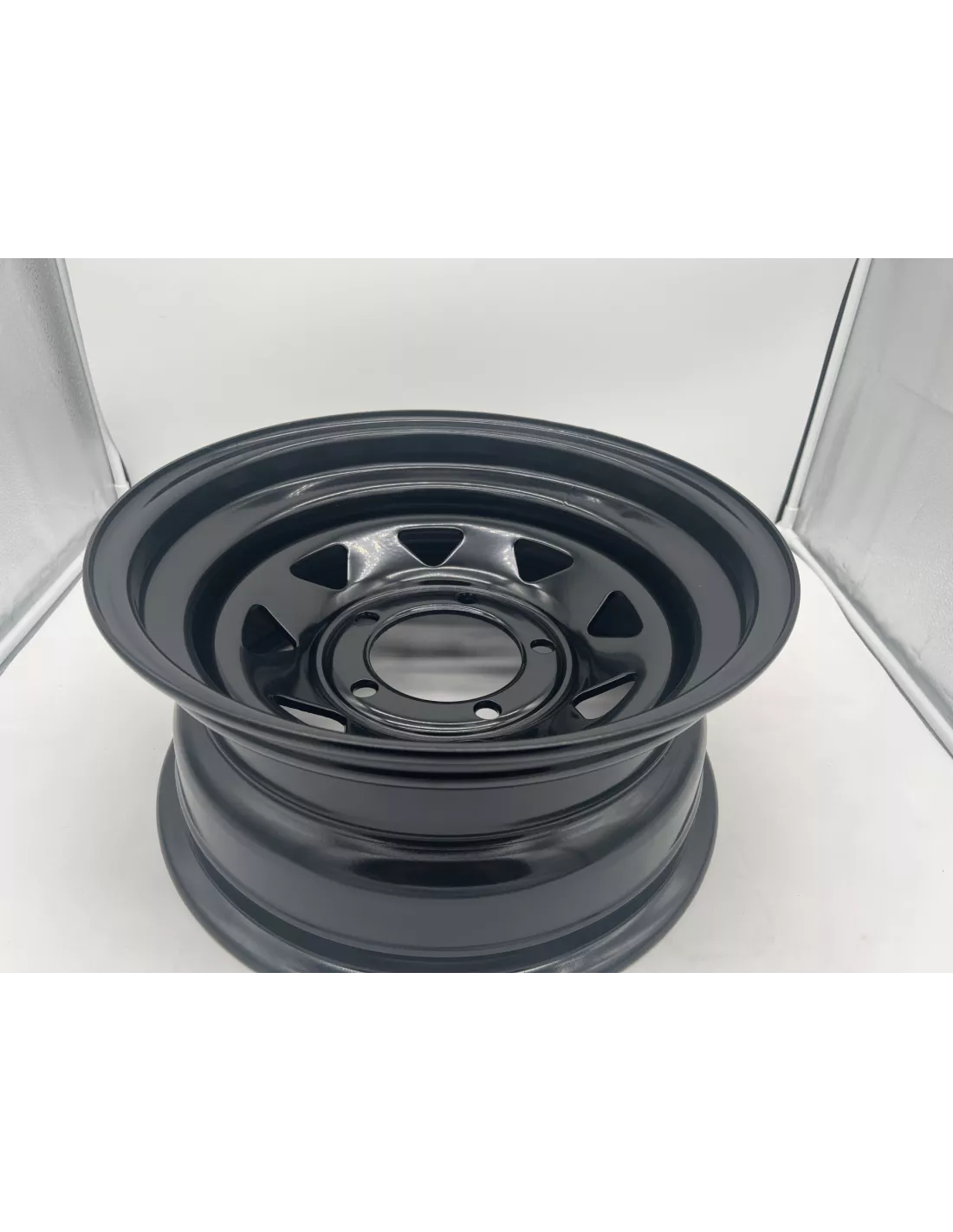 Jante acier Triangular noire 7X15 5x139.7 Suzuki Jimny & Samurai