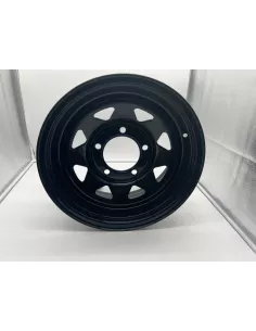 Jante acier Triangular noire 7X16 5x150 Toyota HZJ78 HZJ79 N4-Offroad 2