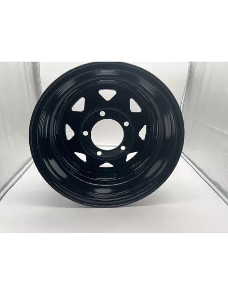 Jante acier Triangular noire 7X16 5x150 Toyota HZJ78 HZJ79 N4-Offroad