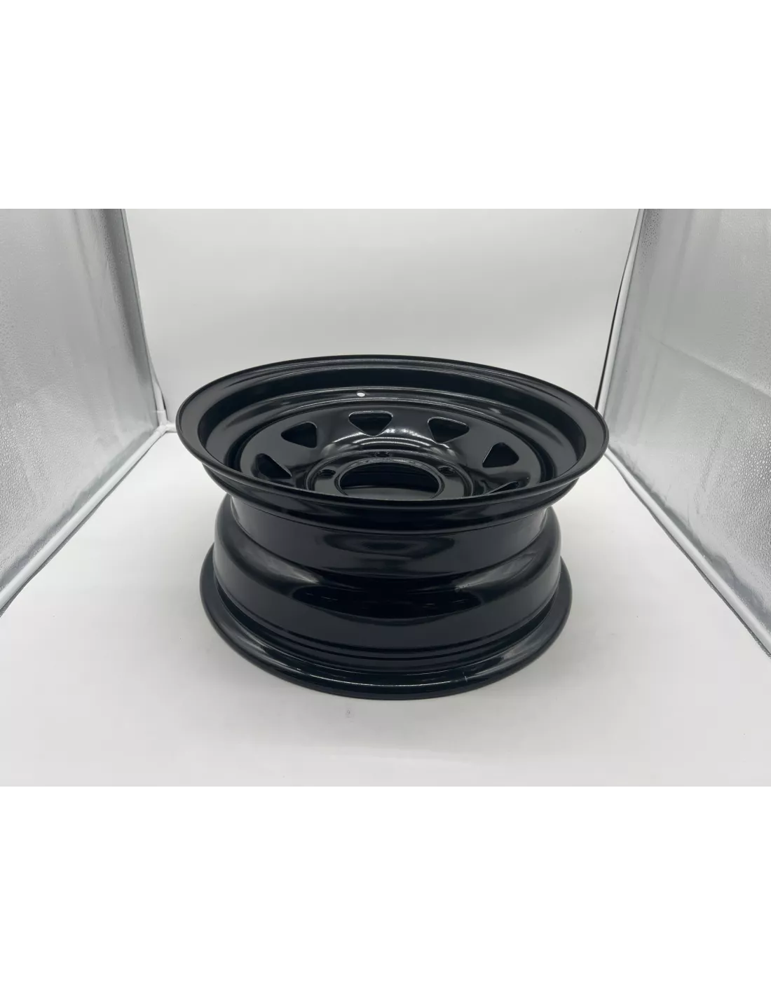 Jante acier Triangular noire 7X16 5x150 Toyota HZJ78 HZJ79 N4-Offroad