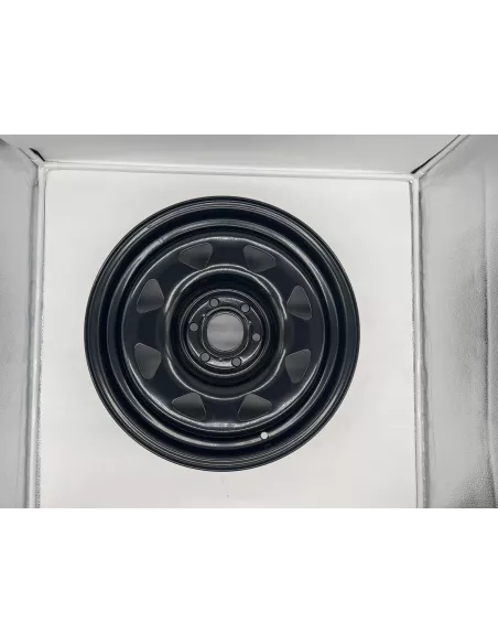 Jante acier Triangular noire 7x16 6x114.3 Nissan Navara D40 D23