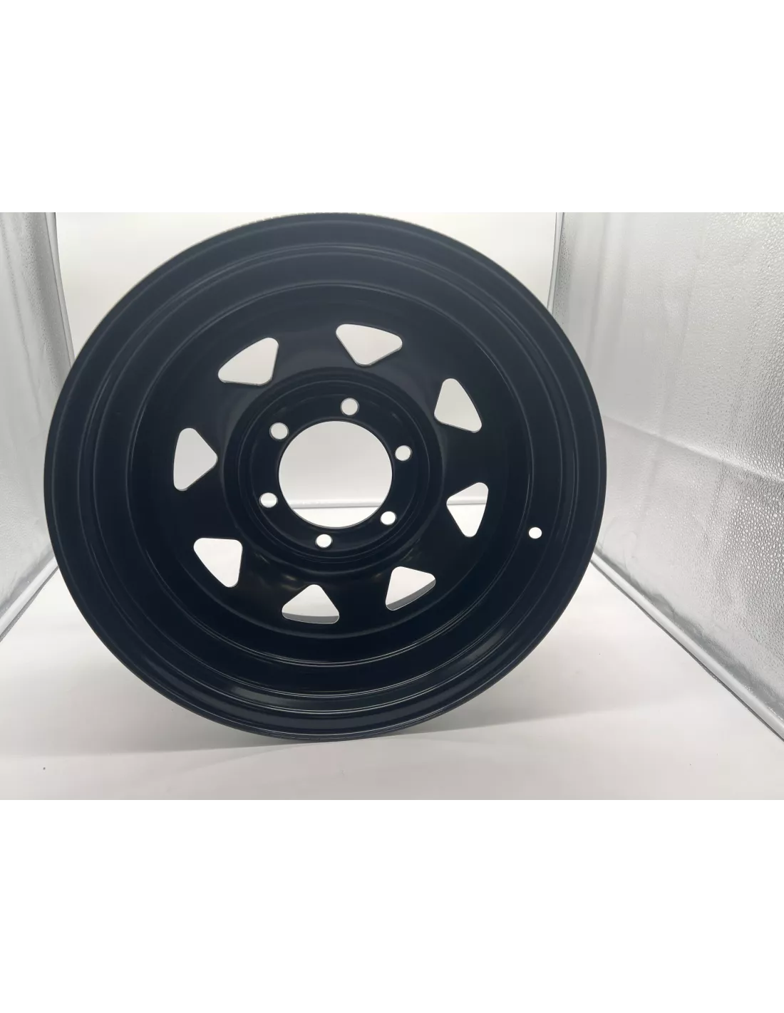 Jante acier Triangular noire 7X16 6x139.7 Land Cruiser Patrol Pajero