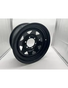 Schwarzer dreieckiger Stahlrand 7x16 6x139.7 für Nissan Toyota Ford