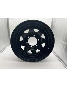 Schwarzer dreieckiger Stahlrand 7x16 6x139.7 für Nissan Toyota Ford 2