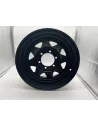 Jante acier Triangular noire 7X16 6x139.7 pour Nissan Toyota Ford