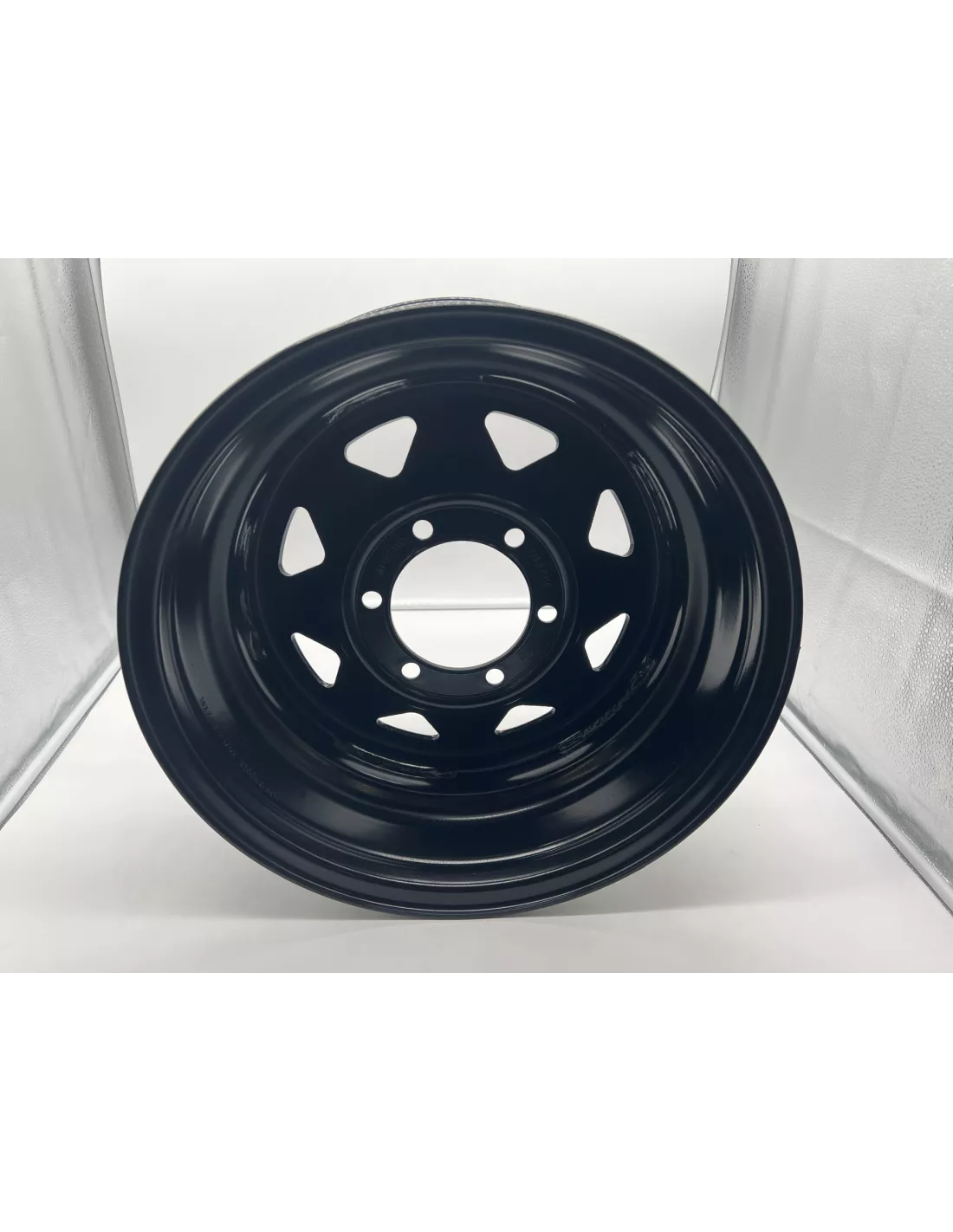 Jante acier Triangular noire 7X16 6x139.7 pour Nissan Toyota Ford