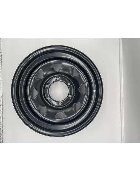 Jante acier Triangular noire 7X16 6x139.7 pour Nissan Toyota Ford