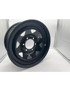 Schwarzer dreieckiger Stahlrand 7x16 6x139.7 Toyota Hilux IFS 4Runner