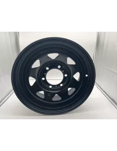 Schwarzer dreieckiger Stahlrand 7x16 6x139.7 Toyota Hilux IFS 4Runner 2