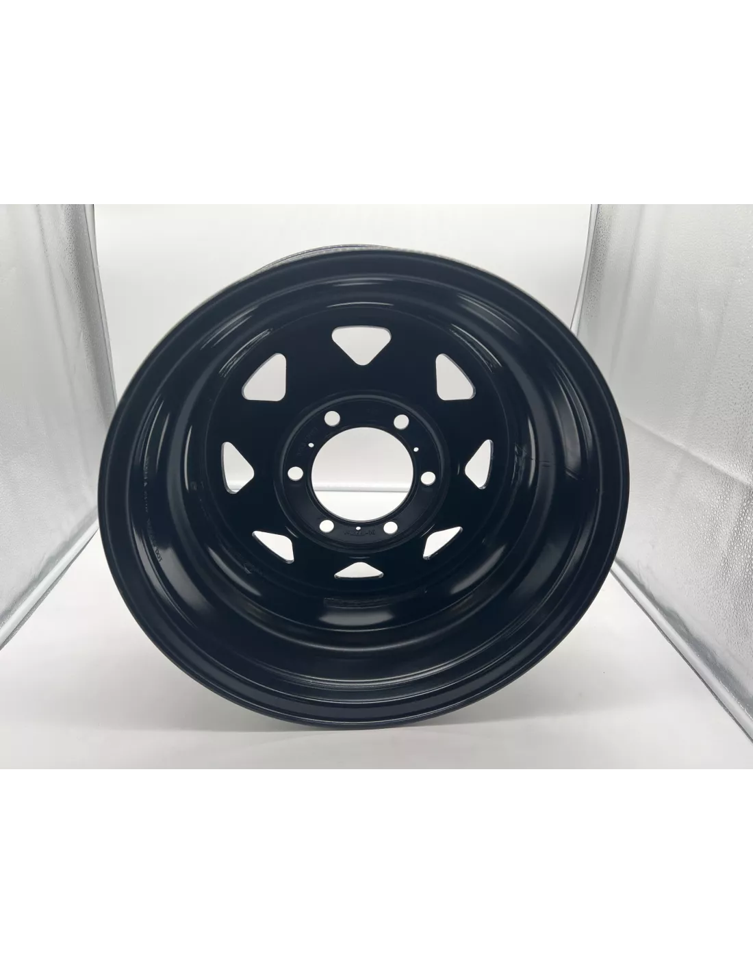 Schwarzer dreieckiger Stahlrand 7x16 6x139.7 Toyota Hilux IFS 4Runner