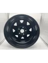 Schwarzer dreieckiger Stahlrand 7x17 5x120 Volkswagen Transporter T5 T6