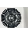 Zwarte driehoekige stalen velg 7x17 5x120 Volkswagen Transporter T5 T6