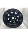Schwarzer dreieckiger Stahlrand 7x17 6x139.7 MITSUBISHI L200 vor 2019