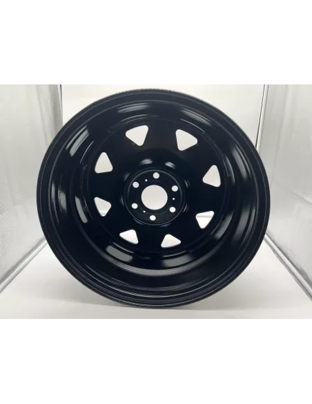 Jante acier Triangular noire 7x17 6x114.3 Nissan Navara D23