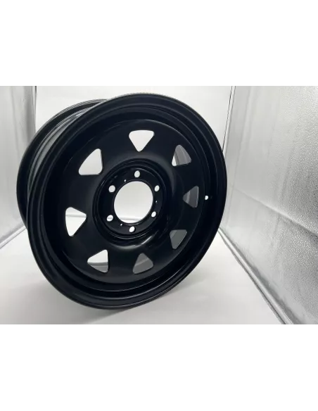 Jante acier Triangular noire 7x17 6x139.7 Toyota Land Cruiser et