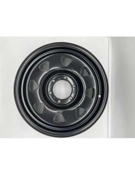 Jante acier Triangular noire 7x17 6x139.7 Toyota Land Cruiser et