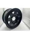 Schwarzer dreieckiger Stahlrand 7,5x18 6x139.7 Toyota Land Cruiser und