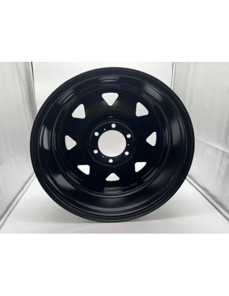 Jante acier Triangular noire 7.5X18 6x139.7 Toyota Land Cruiser et