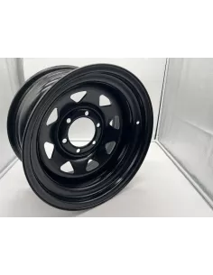 Jante acier Triangular noire 8X16 6x139.7 Land Cruiser Patrol Pajero