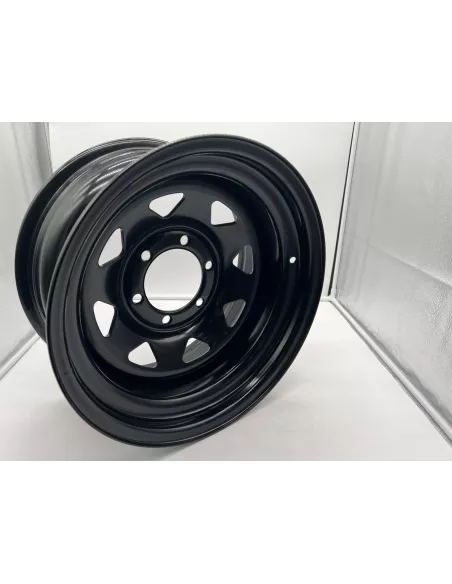 Jante acier Triangular noire 8X16 6x139.7 Land Cruiser Patrol Pajero