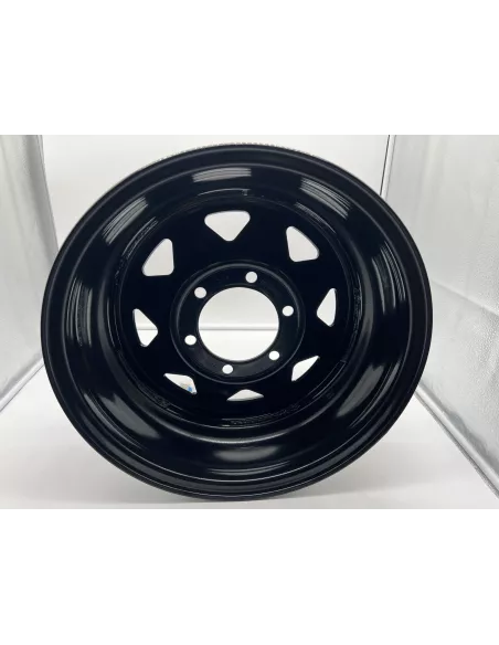 Jante acier Triangular noire 8X16 6x139.7 Land Cruiser Patrol Pajero