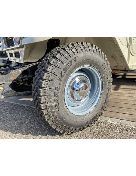 Jante acier N4-Offroad Vintage à crochets grise 7x16 6x139.7 Toyota