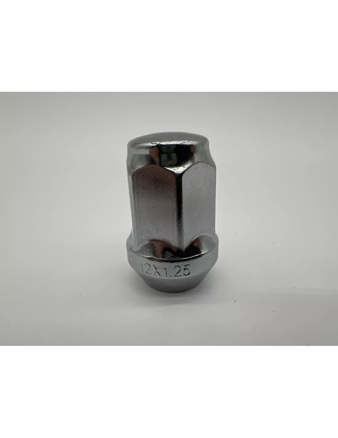 Ecrou de roue chromé 1-2” - Hex 19mm - Cône 60° - L35mm N4-Offroad
