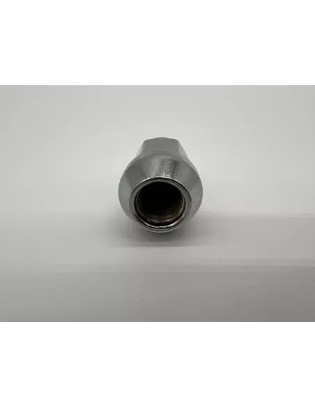 Ecrou de roue chromé 1-2” - Hex 19mm - Cône 60° - L35mm N4-Offroad