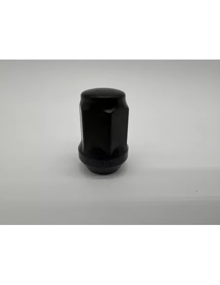 Ecrou de roue noir 12x125 - Hex 19mm - Cône 60° - L35mm N4-Offroad