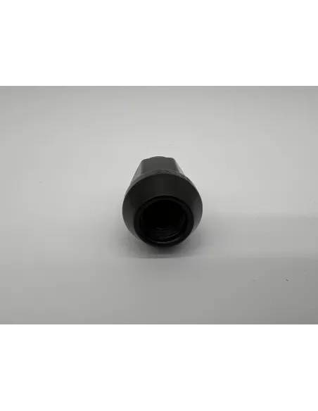 Ecrou de roue noir 12x125 - Hex 19mm - Cône 60° - L35mm N4-Offroad