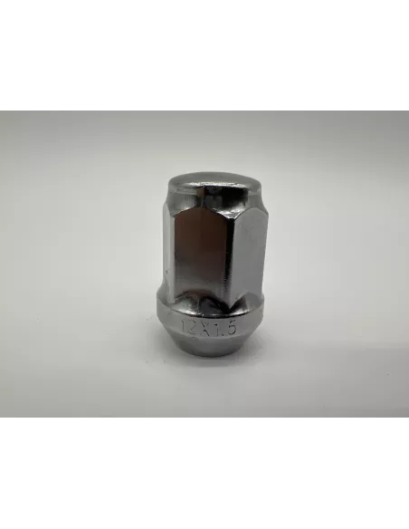 Ecrou de roue chromé 12x150 - Hex 19mm - Cône 60° - L35mm N4-Offroad