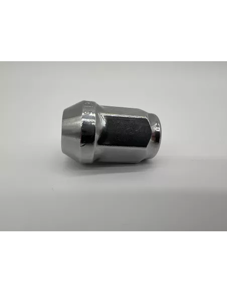 Ecrou de roue chromé 12x150 - Hex 19mm - Cône 60° - L35mm N4-Offroad