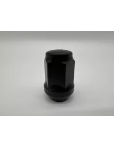 Ecrou de roue noir 12x150 - Hex 19mm - Cône 60° - L35mm N4-Offroad