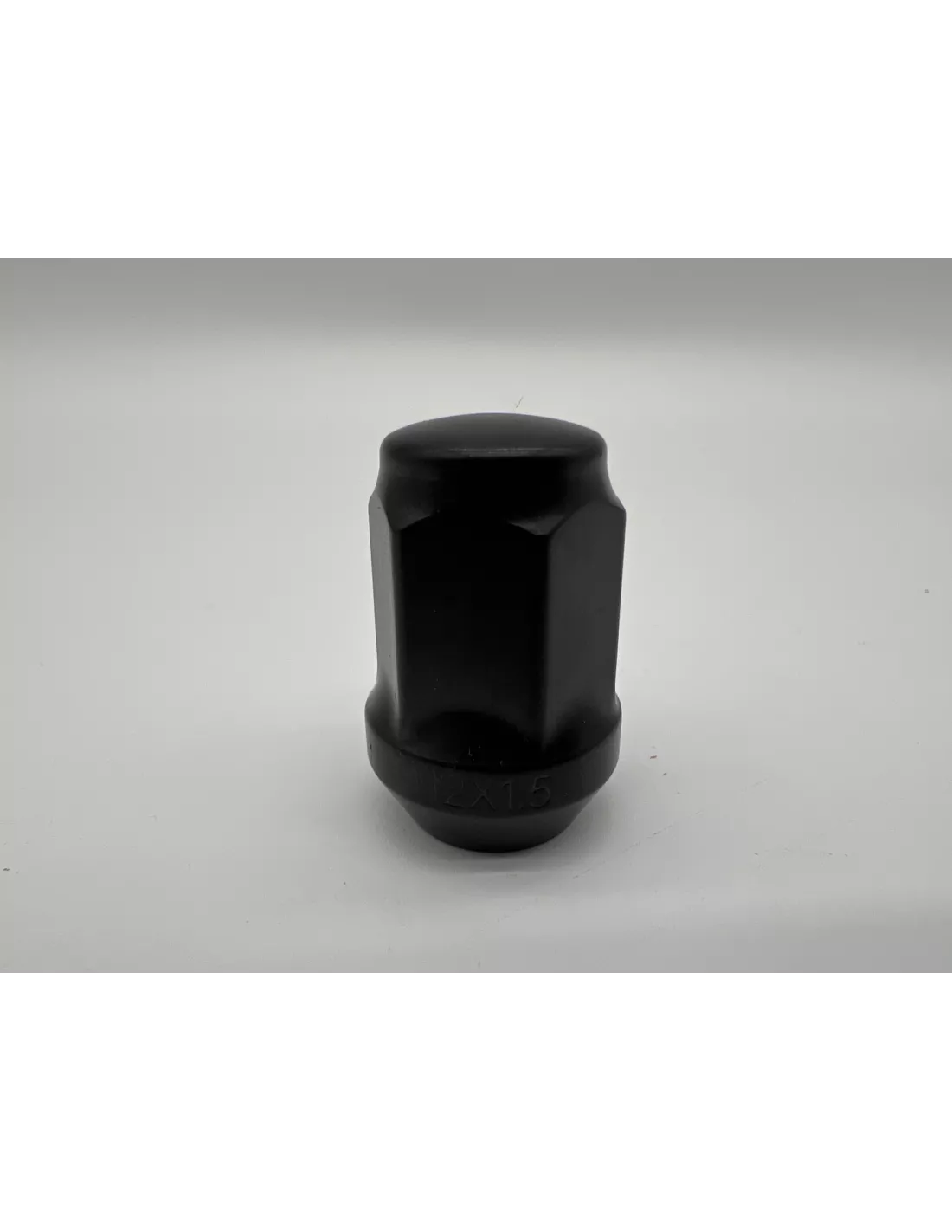 Ecrou de roue noir 12x150 - Hex 19mm - Cône 60° - L35mm N4-Offroad