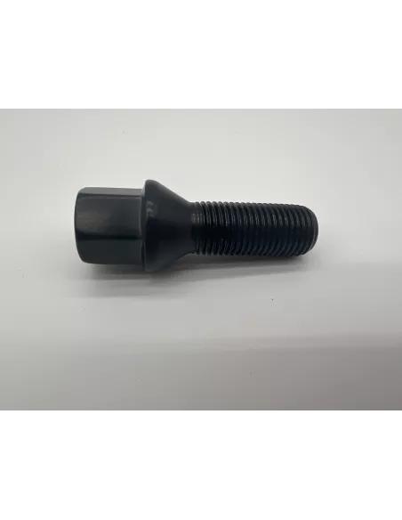 Goujon de roue noir 14x150 - Hex 17mm - Cône 60° - L33mm N4-Offroad