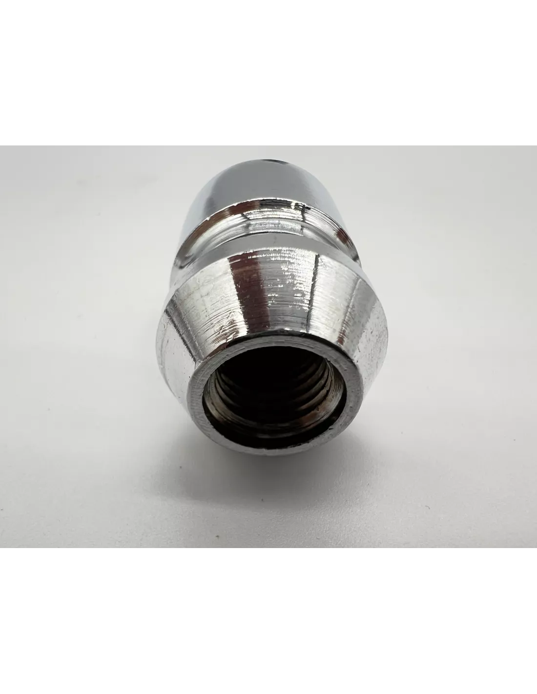 Lot de 5 écrous de roue antivol chromés 12x150 - Cône 60° DTC PARTS -