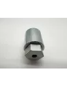 Lot de 5 écrous de roue antivol chromés 12x150 - Cône 60° DTC PARTS -
