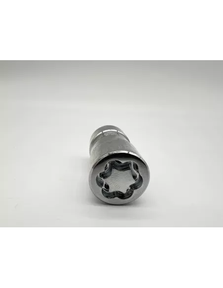 Lot de 5 écrous de roue antivol chromés 14x150 - Cône 60° DTC PARTS -