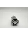Lot de 5 écrous de roue antivol chromés 14x150 - Cône 60° DTC PARTS -