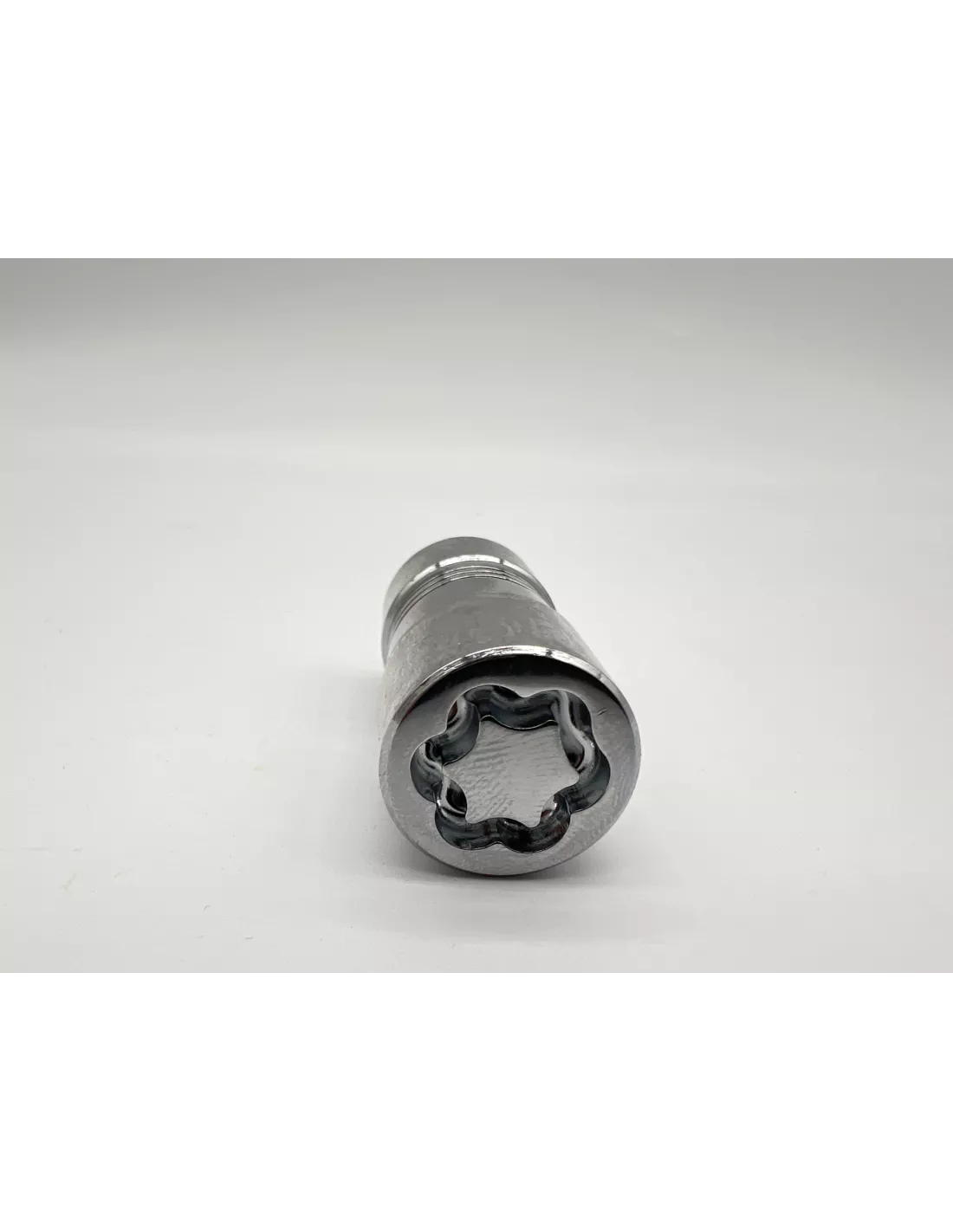 Lot de 5 écrous de roue antivol chromés 14x150 - Cône 60° DTC PARTS -