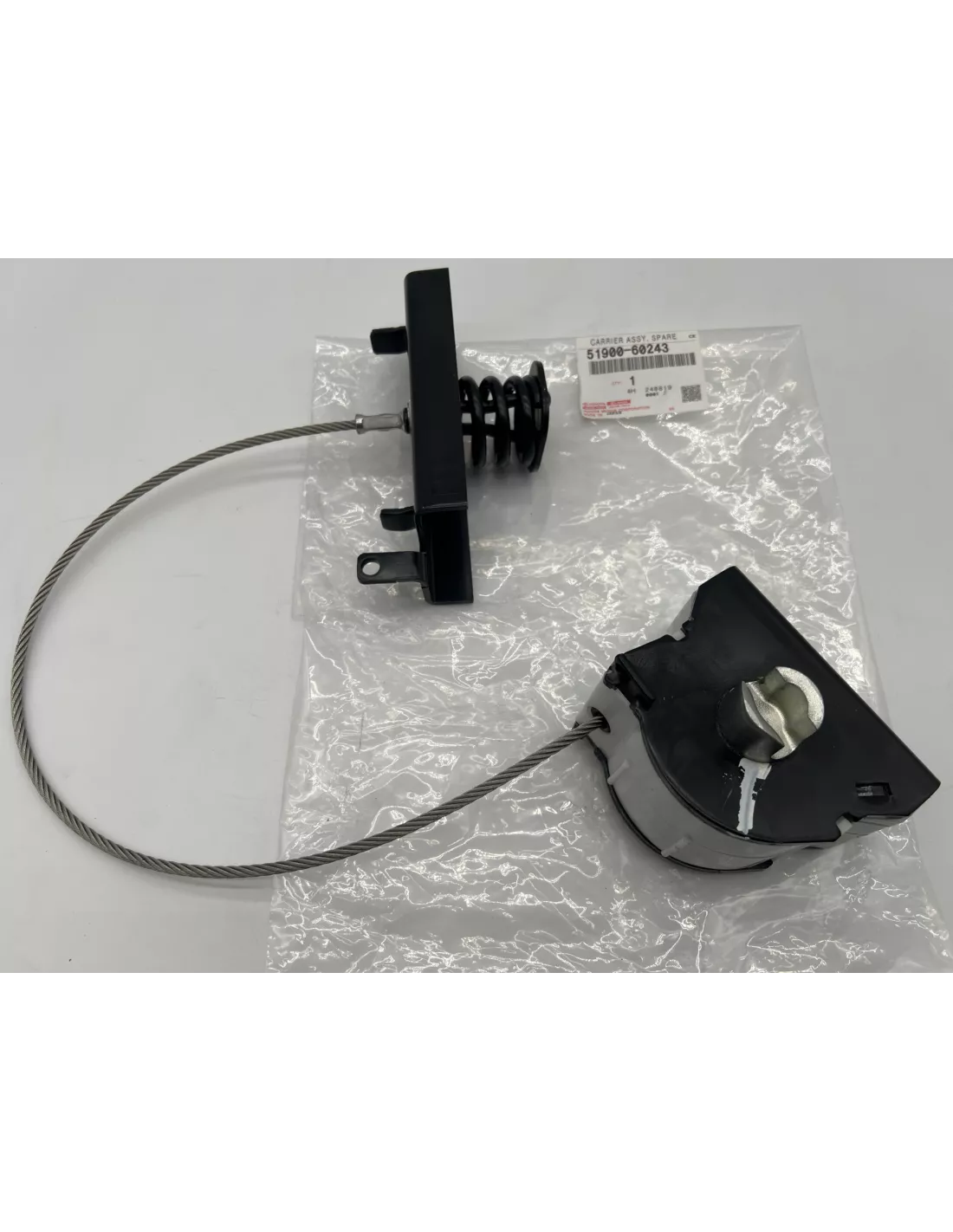Support de roue de secours sous châssis HDJ100 TOYOTA - accessoire 4x4