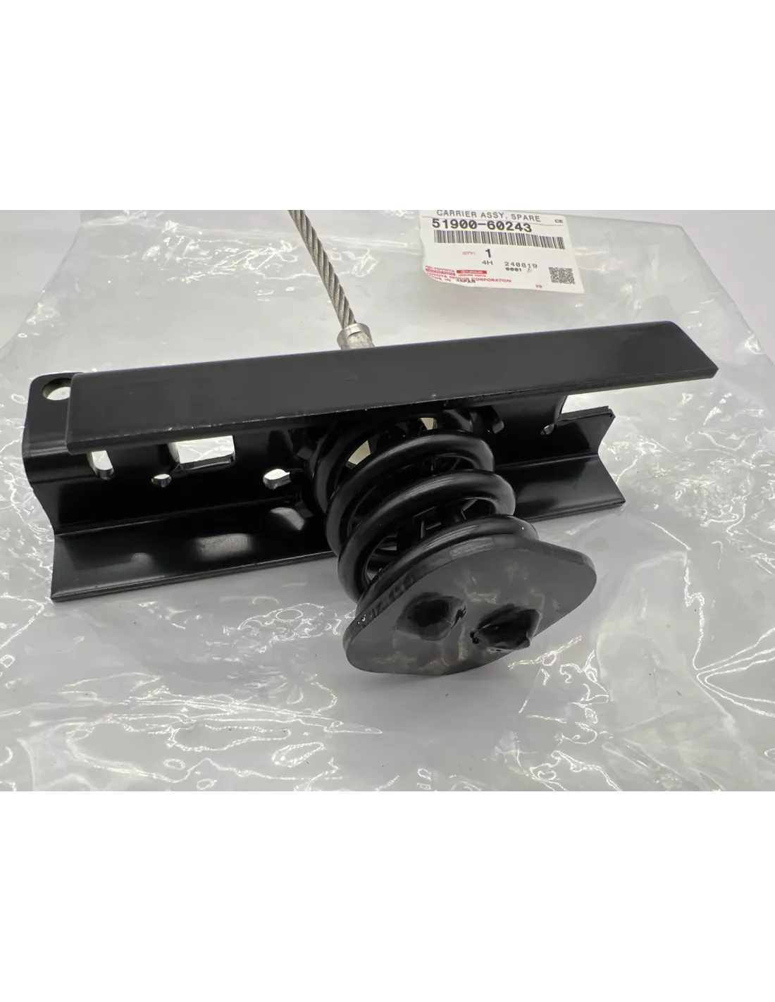 Support de roue de secours sous châssis HDJ100 TOYOTA - accessoire 4x4